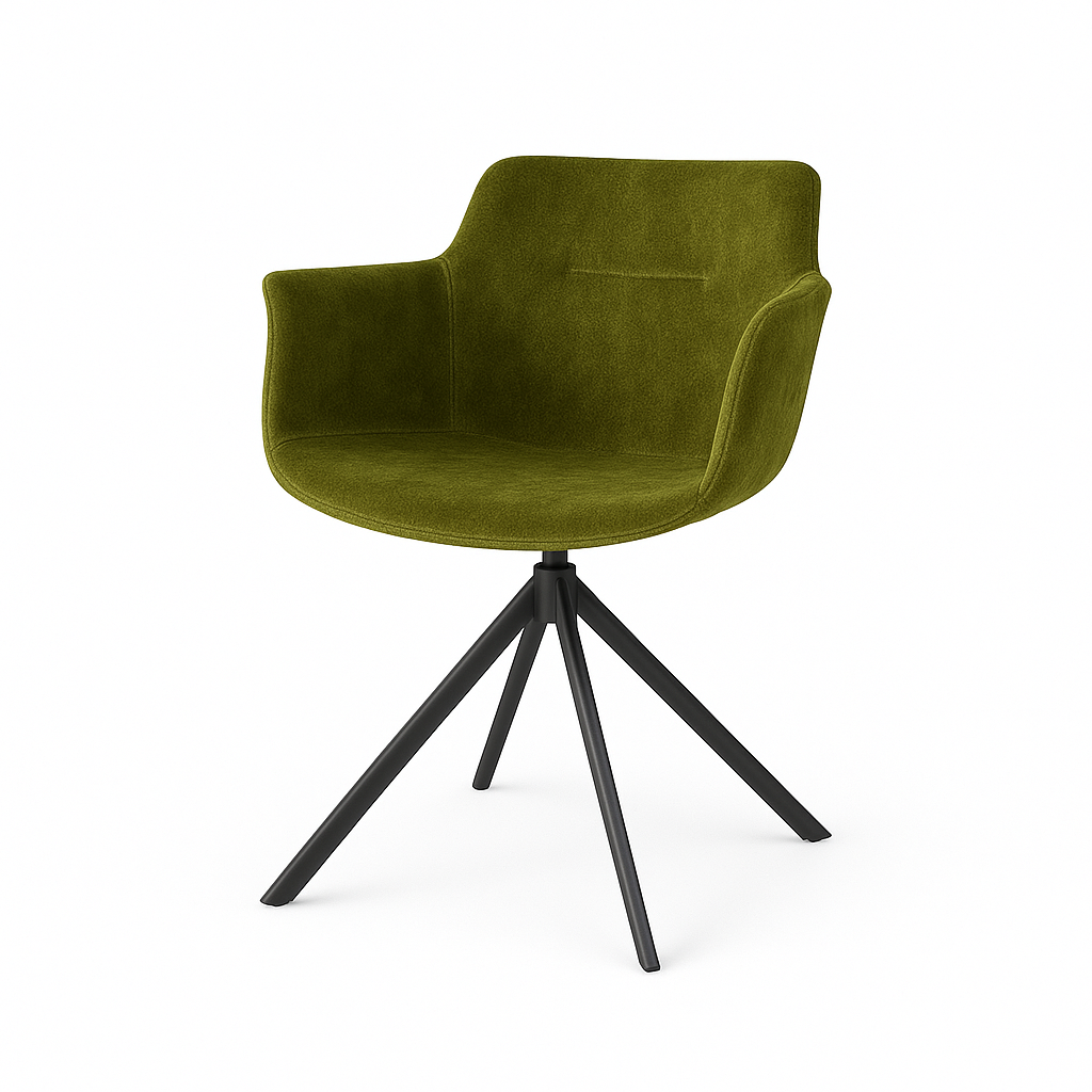 Küchenstuhl aus Samt | Modell MARA