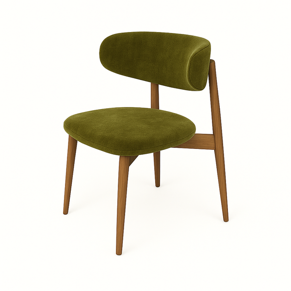 Küchenstuhl aus Samt | Modell OLE